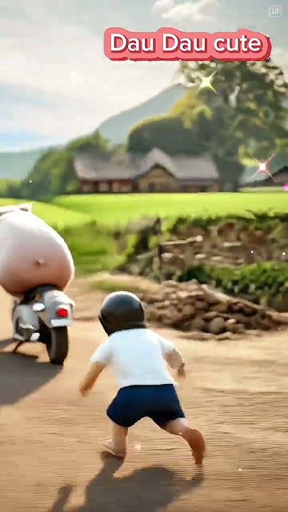 Em bé đáng yêu và chú heo ngộ nghĩnh #shortvideo #short #viralvideo #baby #cute #pig