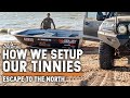 🔥 ADVENTURE BOAT GOALS — A tour of our EPIC small & medium sized tinnies!