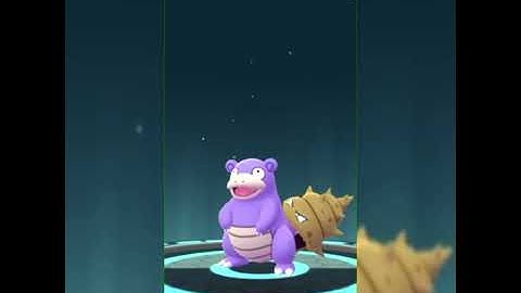 First of many Videos: SHINY SLOWBRO EVOLUTION IN POKEMON GO!