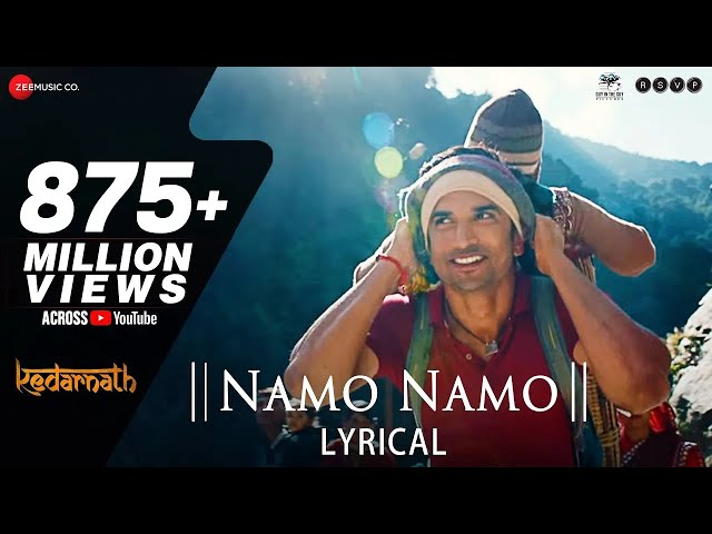 Namo Namo - Lyrical | Kedarnath | Sushant Rajput | Sara Ali Khan | Amit Trivedi | Amitabh B class=