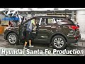 2020 Hyundai Santa Fe Production, Santa Fe Manufacturing, hyundai factory Ulsan Korea