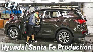 2020 Hyundai Santa Fe Production, Santa Fe Manufacturing, hyundai factory Ulsan Korea