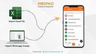 WhatsApp Contacts Importer For SMSPAD - Bulk SMS Marketing screenshot 1