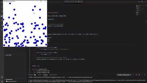 10CC414 - Python 3 - Crash Course - Making the Balls Bounce