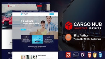 Cargo HUB - Logistics HTML Template | Themeforest Website Templates and Themes