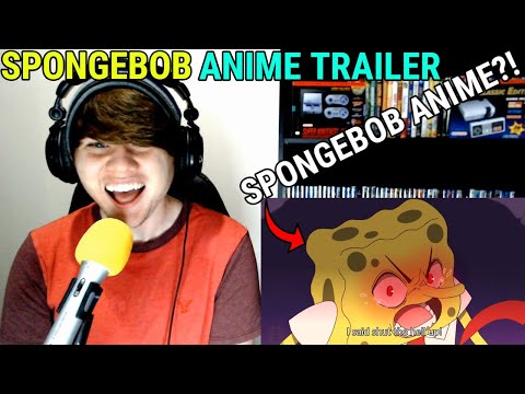 SpongeBob Anime Trailer @Narmak REACTION!