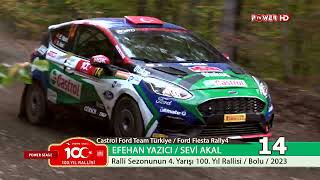 EFEHAN YAZICI / SEVİ AKAL 2023 PETROL OFİSİ MAXİMA TÜRKİYE RALLİ ŞAMPİYONASI 100. YIL RALLİSİ  BOLU