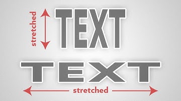 Text is Stretched (SOLVED!) | Photoshop