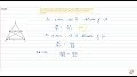 The bisectors of the angles `Ba n dC` of a triangle `A B C` , meet the opposite sides in `Da n ...