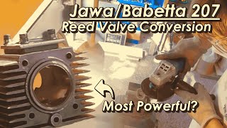 Reed Valve for 60ccm Jawa/Babetta 207 - The Most Powerful Bolt-on Cylinder?