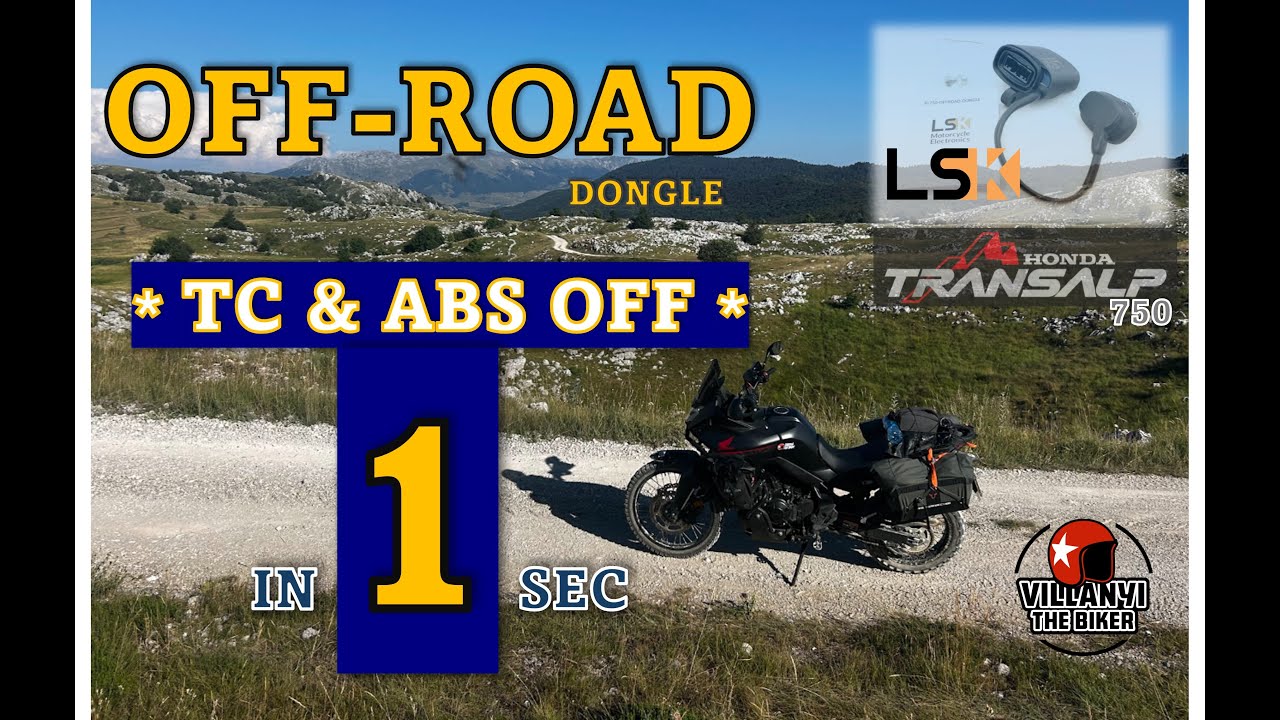 Honda XL750 Transalp Off-Road Dongle (for years 2023-2024)