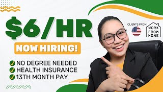 SAHOD: P338/HR [$6] NO DEGREE NEEDED | Now Hiring! US BASED! by Jhazel de Vera 12,894 views 1 month ago 12 minutes, 42 seconds