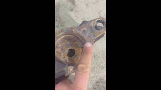 GM Chevy stuck rusted seized torsion key removal trick