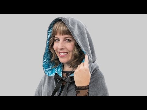 How to Make a Hooded Cloak - Assembly