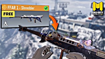 FREE Legendary FFAR 1 Shredder in COD Mobile 😱 | How to Get It Fast!