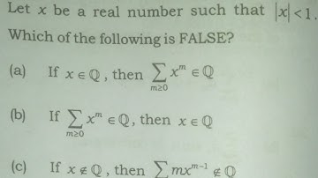 Solved Question of CSIR NET Dec 2018 || Part B || Real Analysis