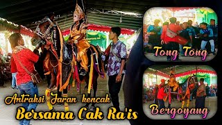 Antraksi tong tong dan jaran kencak bersama cak Ra'is