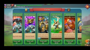 How to complete "Upgrade Artifact" quest in Guildfest - Lords Mobile