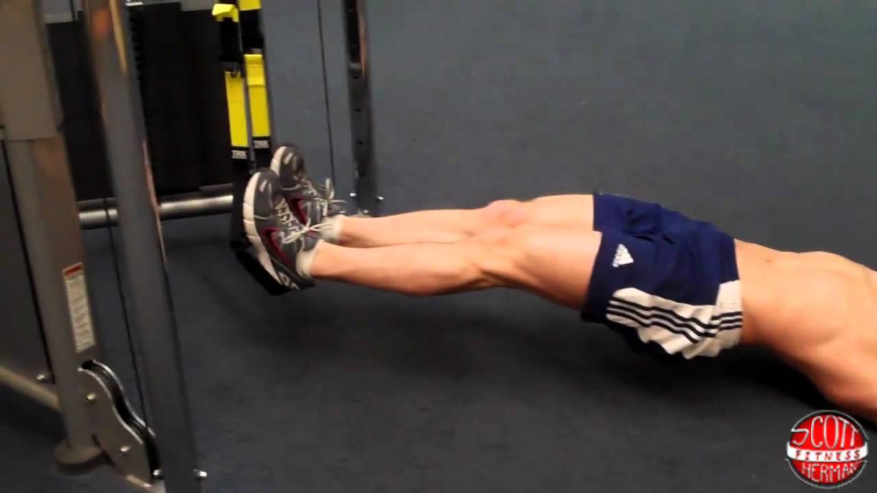 Band Hamstring Curl - Build Strong Hams without Weights! 