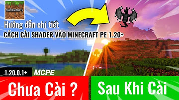 🔥 Hướng Dẫn Cách Cài Shader Vào Minecraft PE 1.20+ Siêu Đơn Giản Mới Nhất || Zayyne