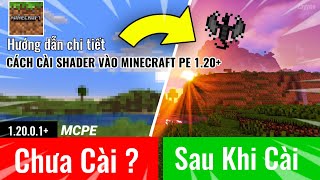 🔥 Hướng Dẫn Cách Cài Shader Vào Minecraft PE 1.20  Siêu Đơn Giản Mới Nhất || Zayyne