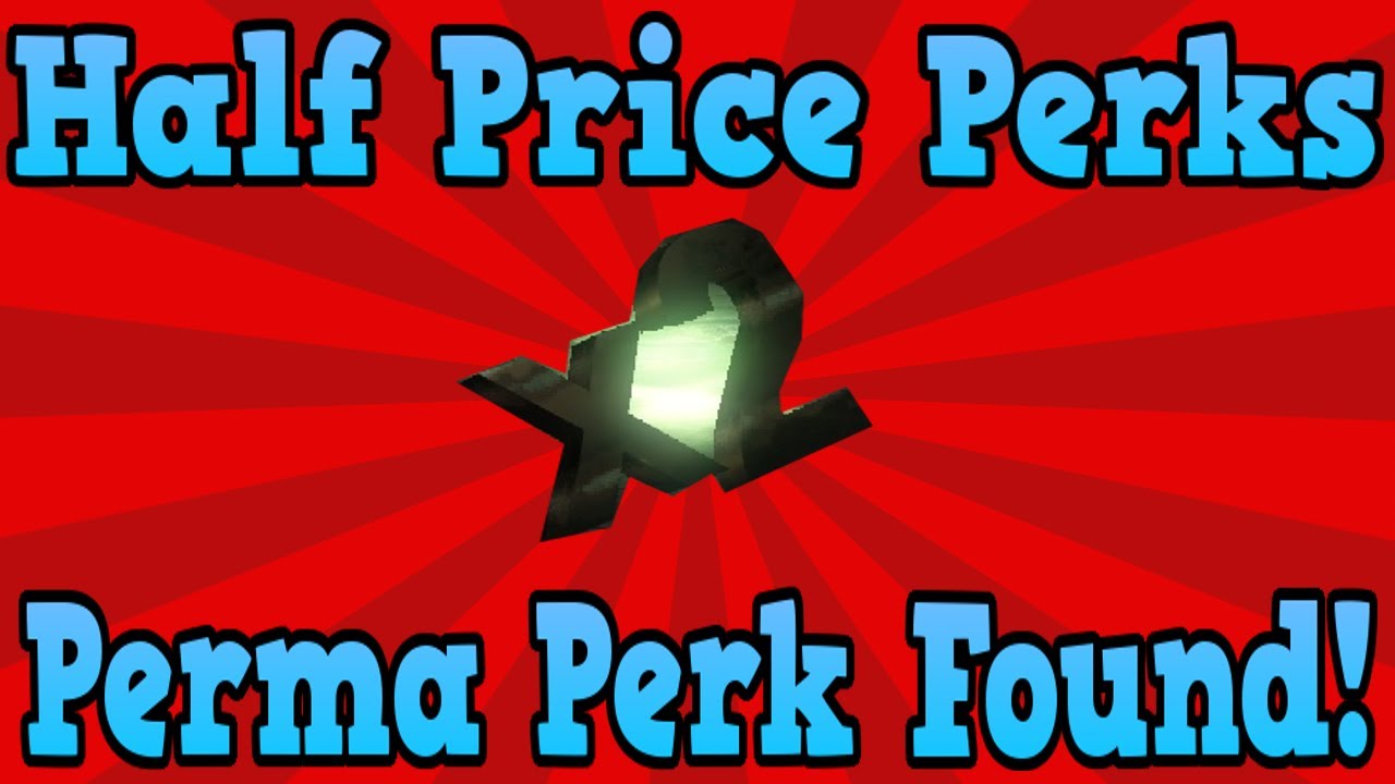 "Black Ops 2 Buried" Half-Price Perks/Guns/Doors Perma Perk Tutorial! (Correct Information)
