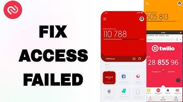 How To Fix And Solve Access Failed On Twilio Authy Authenticator App | Final Solution