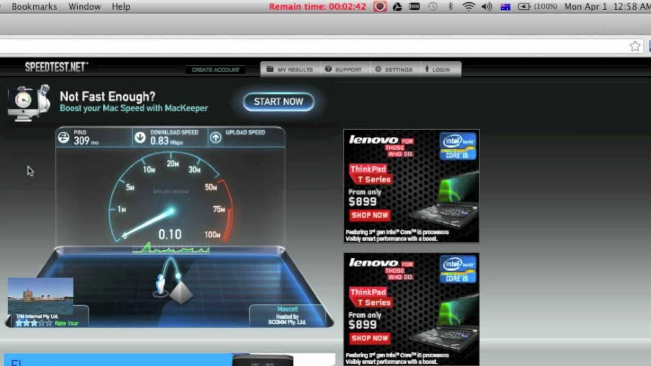 wow download speed test