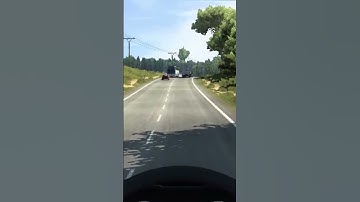 Be careful when overtaking  #ets2 #pc #truck #cars #driving #games #gaming #raodtrip #ai #bad