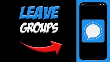 How To Leave A Group Chat on Signal on iPhone 2021 🔥| Leave Group Chats on Signal Private Messenger
