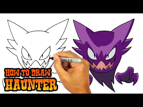 How to Draw Pokemon | Haunter