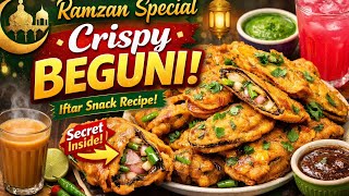 “Ramzan Special Crispy Beguni | Iftar Snack Recipe | Bengali Baingan Pakora” screenshot 3