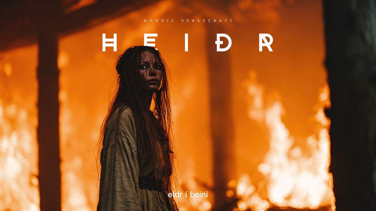 Heiðr (The Fire-Born Seeress) | Norse Mythology Music, Viking Chant
