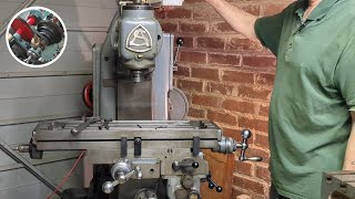 Adcock & Shipley milling machine restoration - part 1