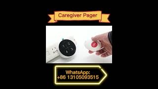 Calltou Wireless Caregiver Pager | Elderly Emergency Button | Nurse Call Button #elderlycare  #fyp