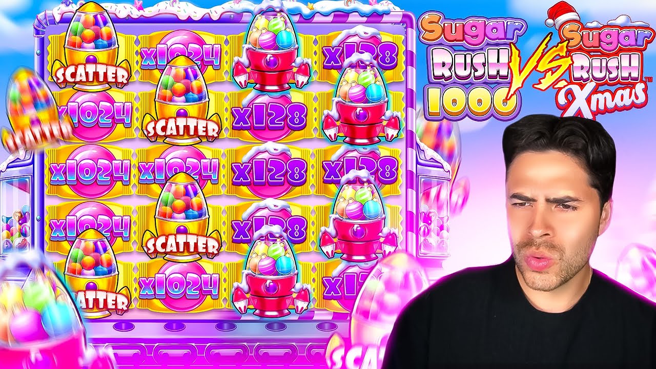 INSANE WINS ON SUGAR RUSH 1000 & SUGAR RUSH XMAS (Bonus buys)