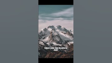 The Coldest Place in the Universe… Isn’t Space #shorts #space #physics