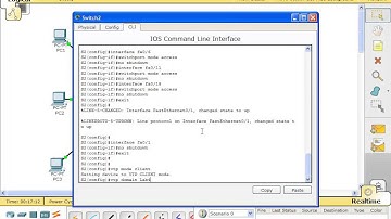 How to configure a VTP (Server Mode)