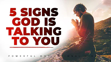 5 Signs God is Talking To You | Are You Listening?