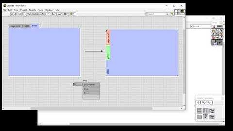 Customization of tab-control in LabVIEW