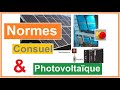 Normes  photovoltaque ute consuel et compagnie