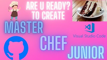MC -26 How To Code For Master Chef Junior| Visual Studio Code | Learn With Madhushri