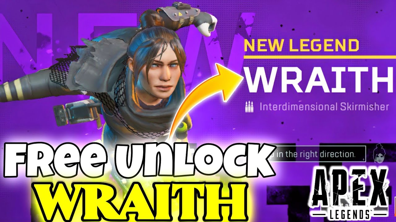How To Unlock Wraith Character | Free Unlock ???? Wraith Character In Apex Legends Mobile