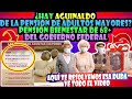 ¿HAY AGUINALDO DE LA PENSIÓN DE ADULTOS MAYORES? PENSIÓN BIENESTAR DE 68+ DEL GOBIERNO FEDERAL