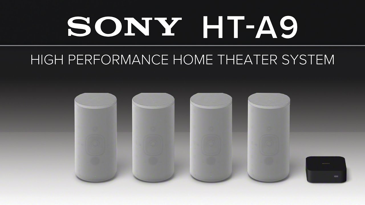 Sony HT-A9 Wireless Home Theater System: 360° Spatial Sound Mapping -  Better Than Any Soundbar?! - YouTube | Lautsprecher-Sets