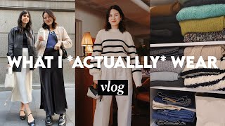 VLOG | A Week In Outfits, Wardrobe Organisation & Apartment Update