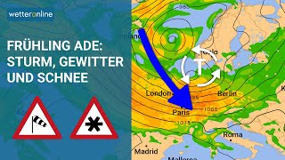 Turbulente Wetter-küche: Packung Sturm , Prise Gewitter   und Portion Schnee ️