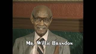 Willie Brandon on Recollections (Part 1)