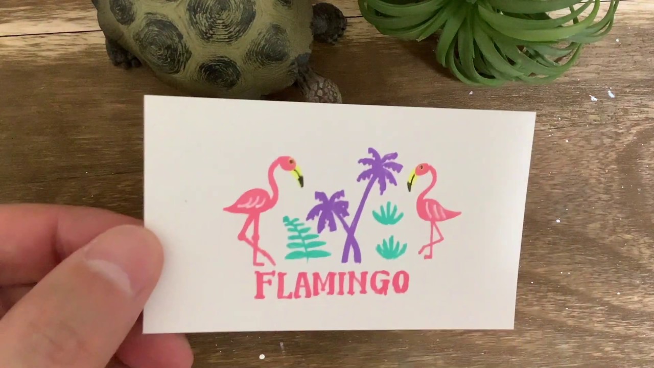 ボールペンイラスト カンタン おしゃれなフラミンゴの描き方 初心者も３分で Youtube