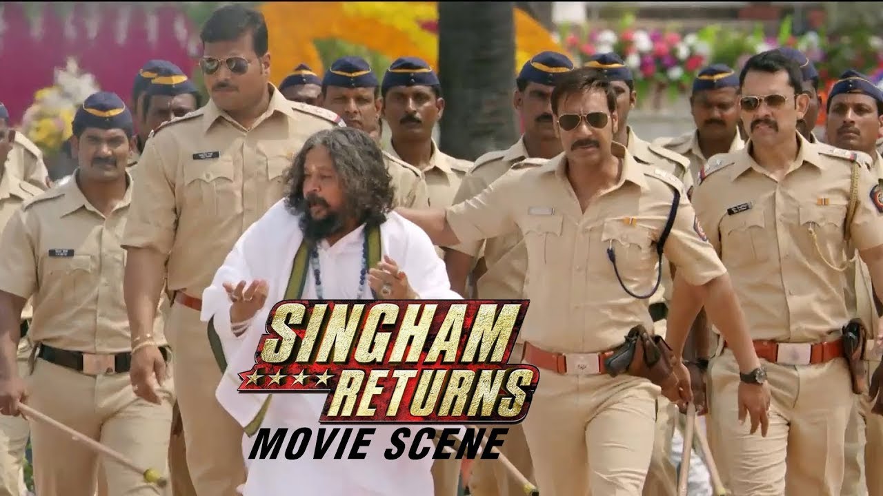 Witness The Solid Style Of Singham  Singham Returns  Movie Scene